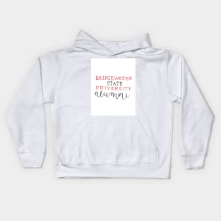 Bridgewater state university Kids Hoodie